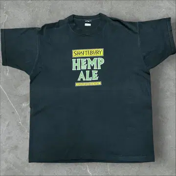90s 00s 기업 맥주 회사 폐업 헴프 에일 티셔츠