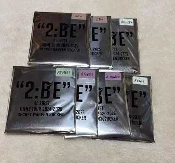 BE:FIRST 시크릿 와펜 스티커