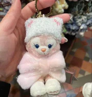 리나벨 홍콩 디즈니 겨울 크리스마스 봉제 인형 키체인