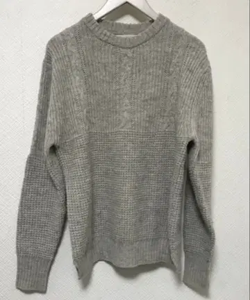 JOURNAL STANDARD 알파카 니트 스웨터 그레이 M