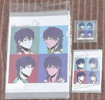 윈드브레이커 토가메바루 팝 아트 클리어 파일 엽서 코스터