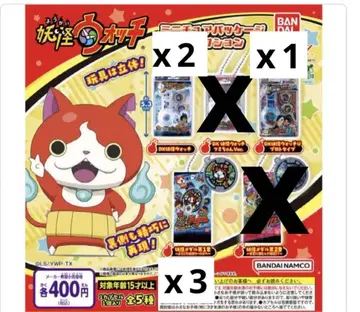 요괴워치 미니어처 패키지 컬렉션 컴플리트 6종 세트