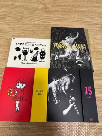 aiko DVD 4장 묶음 판매