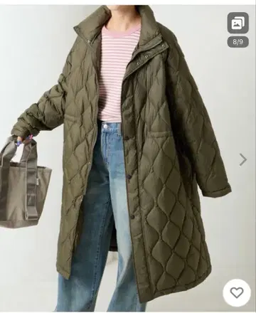 TAION 프릭스스토어 별주 다운 코트