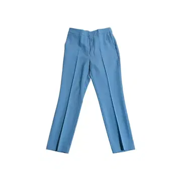 [거의 미사용] [23구] 허리밴딩 테이퍼드 슬랙스 팬츠 블루