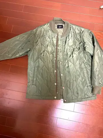 FIELDMAN 퀼팅 자켓 L 사이즈 올리브 그린