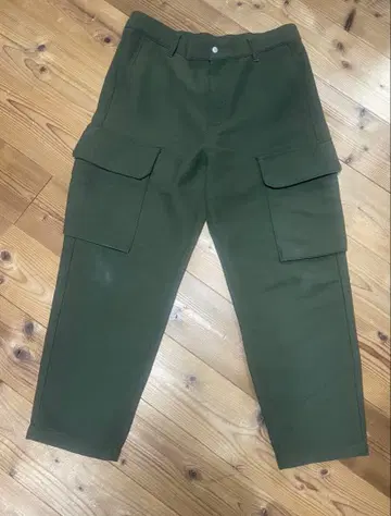 카고 팬츠 올리브색