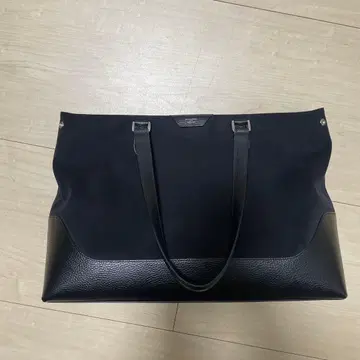 페레 모리다 비즈니스 백 블랙 스웨이드 가죽