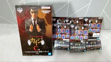 제일복권 도박묵시록 카이지 C상 블랙 의류 피규어 E상 아크릴 참 F상