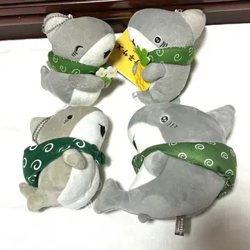 외출 아기 상어 상어 상어 오테노리 마슈못치 봉제 인형 묶음 판매