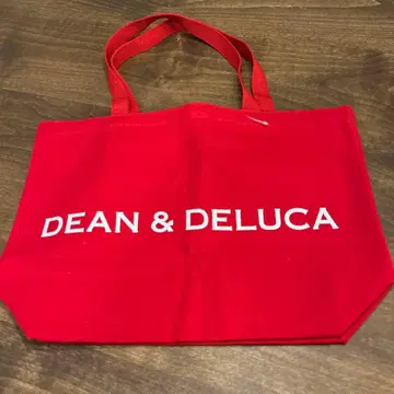 DEAN & DELUCA 빨간색 토트백