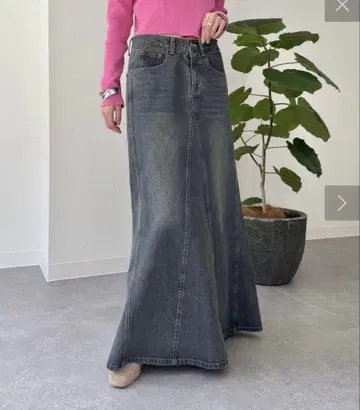 mystic 미스틱 패널 데님 스커트 사이즈 2