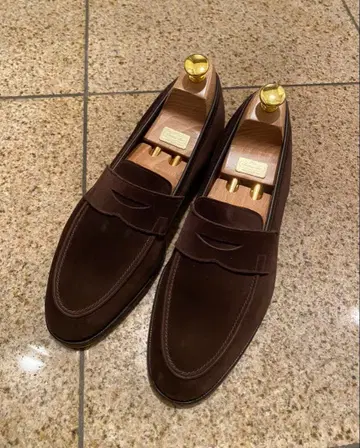 [ 특가 ] 로이드풋웨어 다크 브라운 스웨이드 로퍼