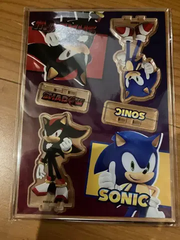 아크릴 피규어 세트 소닉 x 쉐도우 제너레이션즈