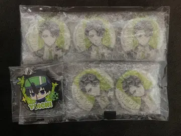 이 블루 록 러버 스트랩 샤이니 캔뱃지 6개 세트