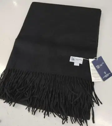 존스톤즈 대형 머플러 스카프 블랙
