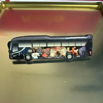 하드 록 카페 버스 핀 배지 오사카 한정판