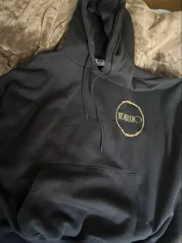 NIL DUE/NIL UN TOKYO 자수 거울 후디 USED BLACK