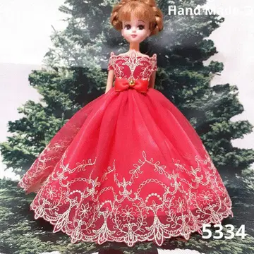 레드&골드 드레스 5334