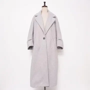 ZARA 1버튼 체스터 코트 오버 사이즈 그레이 사이즈 S