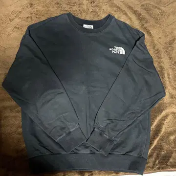 THE NORTH FACE 블랙 맨투맨 L