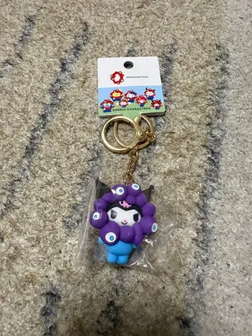 오사카 엑스포 산리오 미야쿠미야쿠 코스튬 마스코트 파스텔 키링 쿠로미