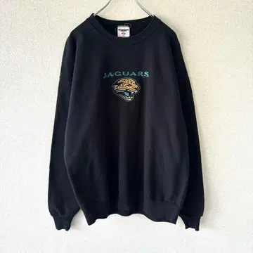JERZEES 90s NFL 잭슨빌 재규어 자수 로고 스트릿