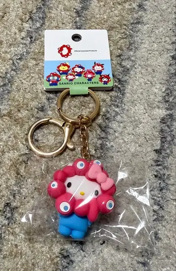 산리오 미야쿠미야쿠 헬로키티 파스텔 컬러 키링