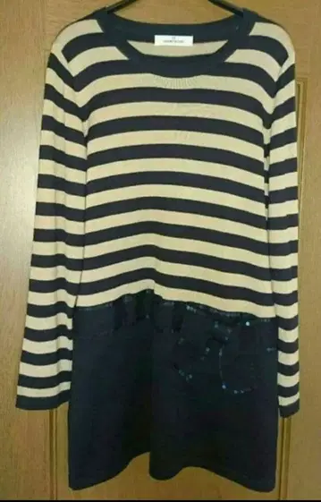 갤러리 비스콘티 니트 보더 리본