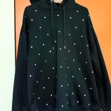 올리브 데 올리브 라메 후드티 올리브 데 올리브