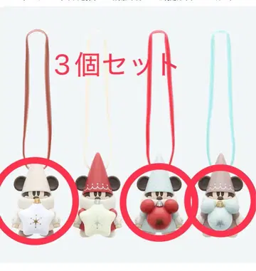 디즈니 크리스마스 2025 릴린린 캡슐 토이 3개 세트