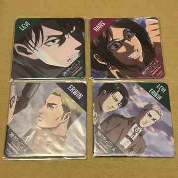 진격의 거인 꽃놀이 조사병단 코스터 세트