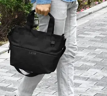 블랙 2way 나일론 숄더백