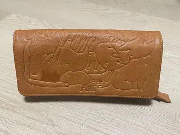 Dakota 가죽 장지갑 동물 엠보싱 가공