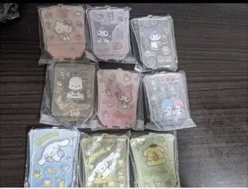 9종 세트 산리오 캐릭터즈 츠메데코 아크릴 스탠드