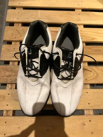 골프용 스파이크 슈즈 화이트