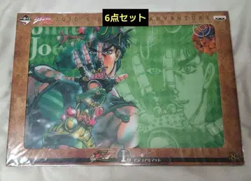 죠죠의 기묘한 모험 2부 전투조류 제일복권 비주얼 매트 6세트