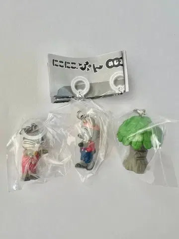 니코니코푼 메지루시 가챠 마스코트 쟈쟈마루 포로리 카시노키 오지상