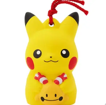 도자기 장식 방울 피카츄와 리샨 포켓몬 센터 한정판 미개봉 새상품