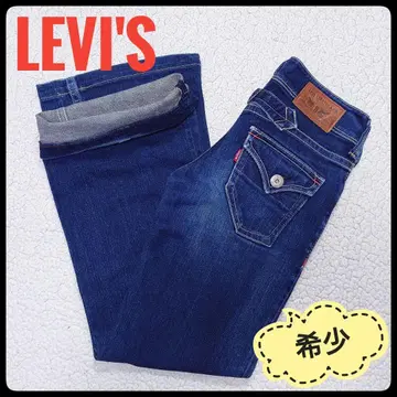 [ 레어 모델 ] 리바이스 W28 부츠컷 데님 팬츠 스트레치