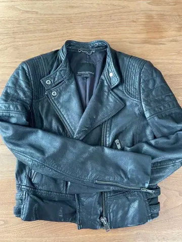 바나나리퍼블릭 가죽 재킷 XXS 여성용 키즈 kids