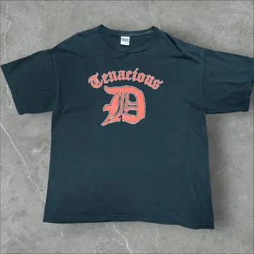 00s tenacious D 밴딩 데미지 그런지 분위기 T셔츠