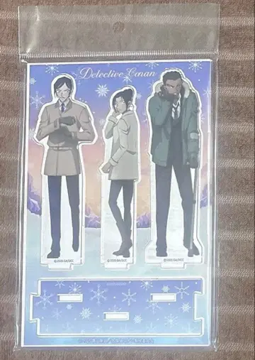 명탐정 코난  나가노현경 아크릴 스탠드 세트 모로후시&우에하라&야마토