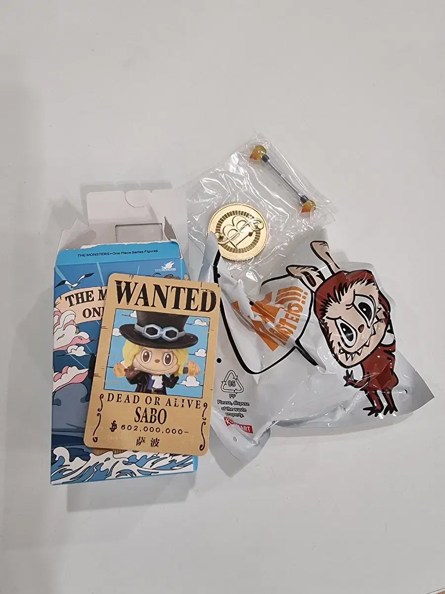 Pop Mart Genuine Onepiece Sabo