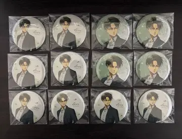 진격의 거인 리바이 캔뱃지 12개