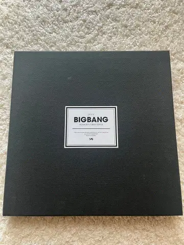 BIGBANG 시즌 그리팅 직필 시리얼 넘버