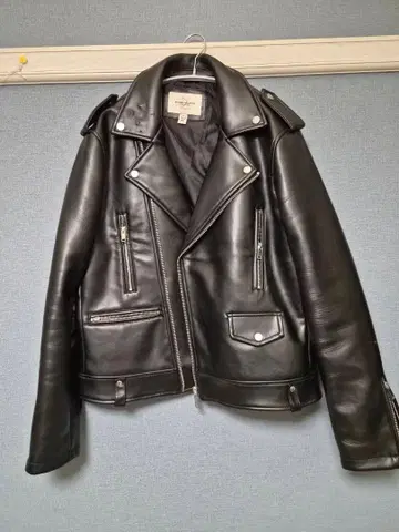 더블 라이더 자켓 인조 가죽