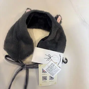 시마무라 디즈니 귀달린 이어머플러 귀도리 신데렐라 루시퍼