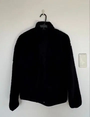 FOREVER21 블랙 플리스 자켓 집업