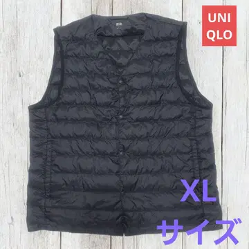 유니클로 울트라 라이트 다운 베스트 XL 사이즈 블랙